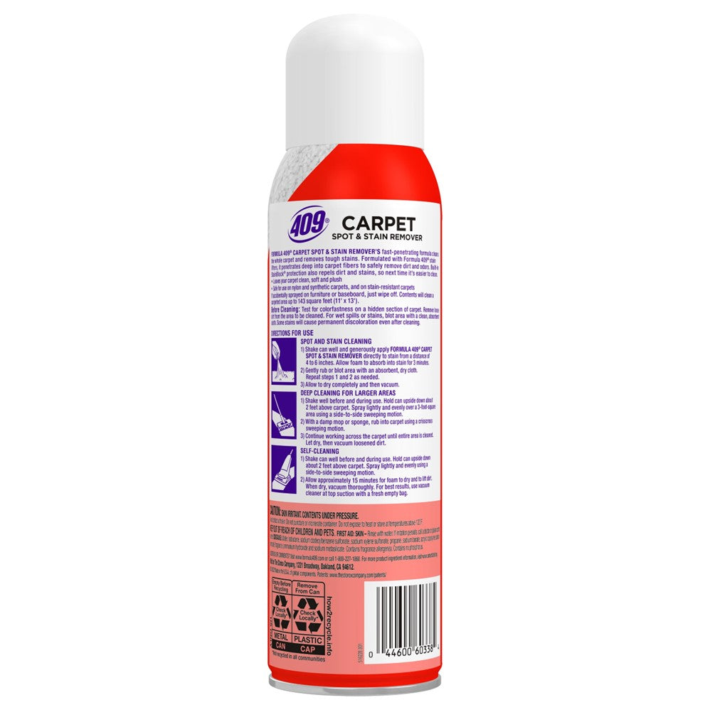 Formula 409 Carpet Cleaner Aerosol - 19oz/6pk