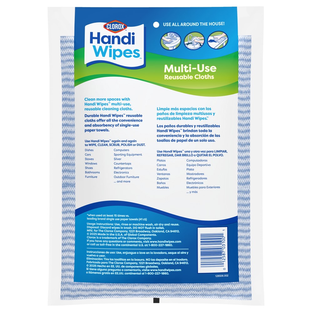 Clorox Handi Wipes Perf Case - 6ct/15pk