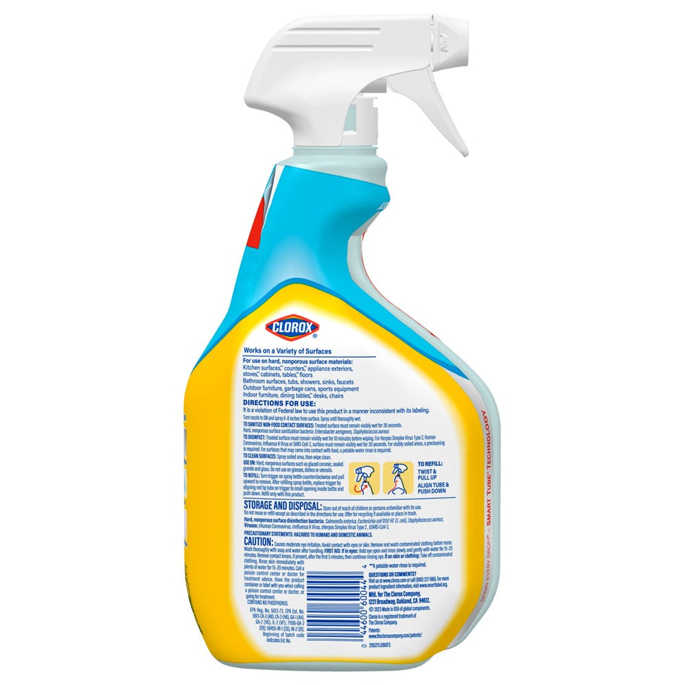 Clorox Disinfecting All Purpose Cleaner Spray Lemon - 32oz/9pk