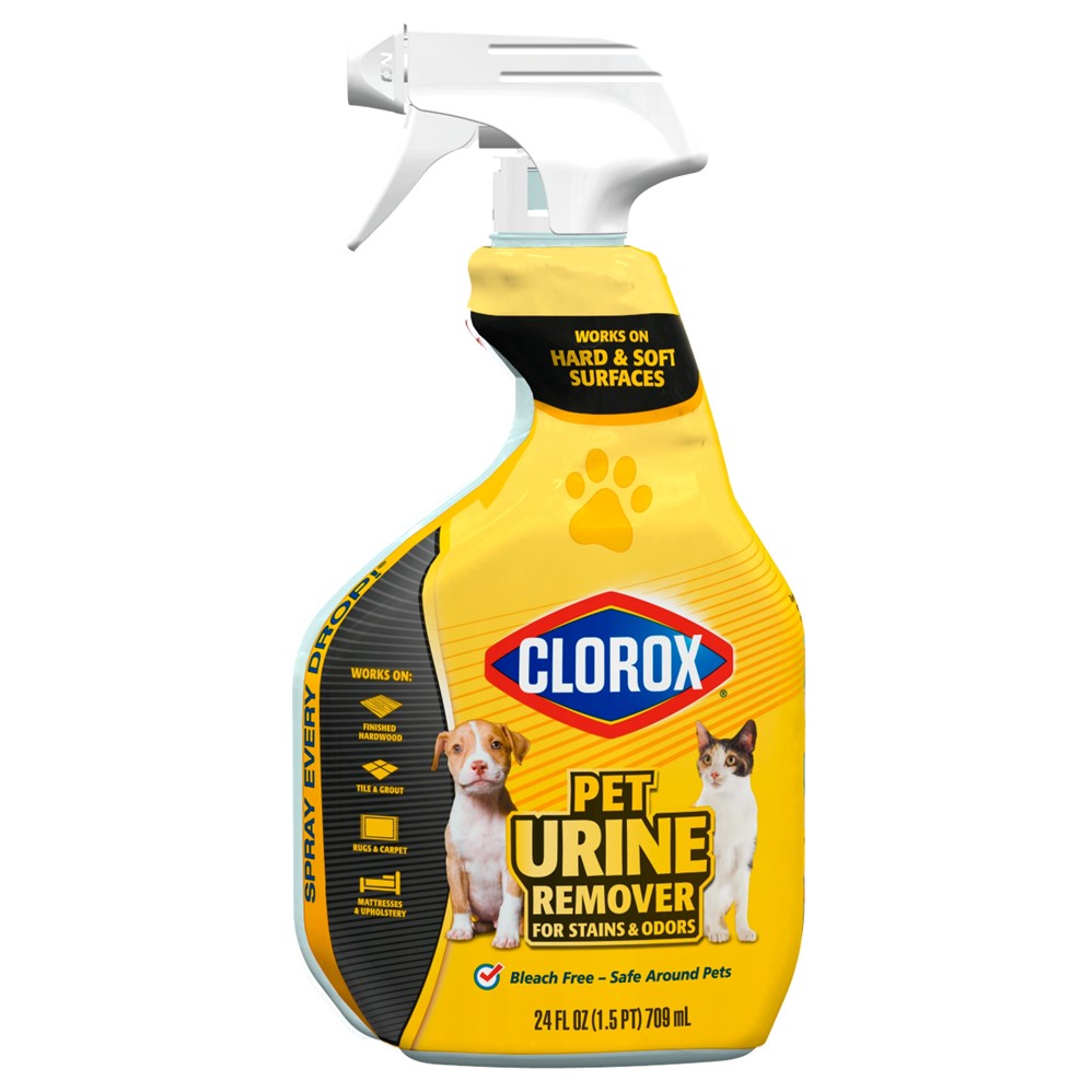 Clorox Pet Urine Remover For Stains & Odors - 24oz/6pk