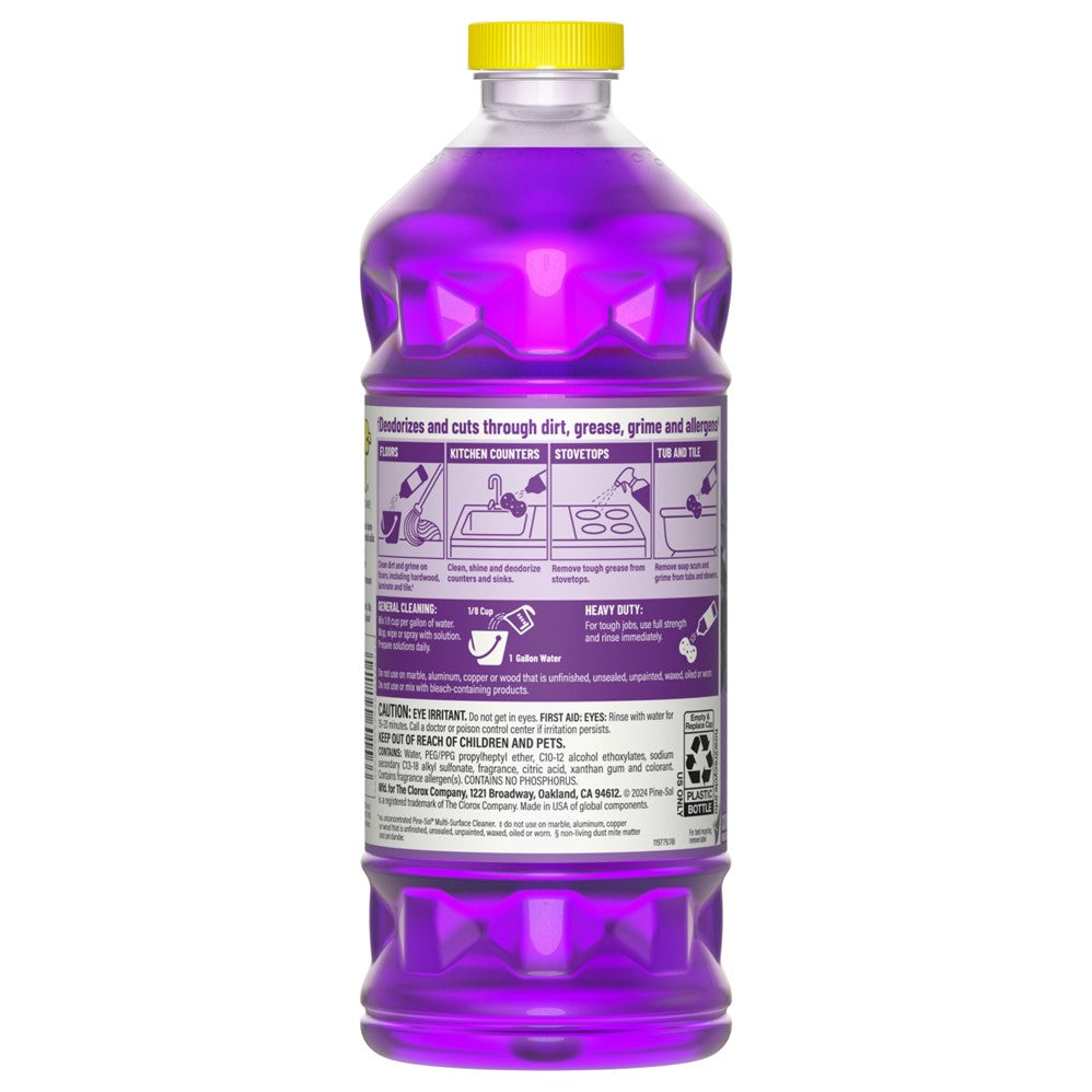 Pine Sol Cleaner Lavender Citric Acid Formula - 48oz/6pk