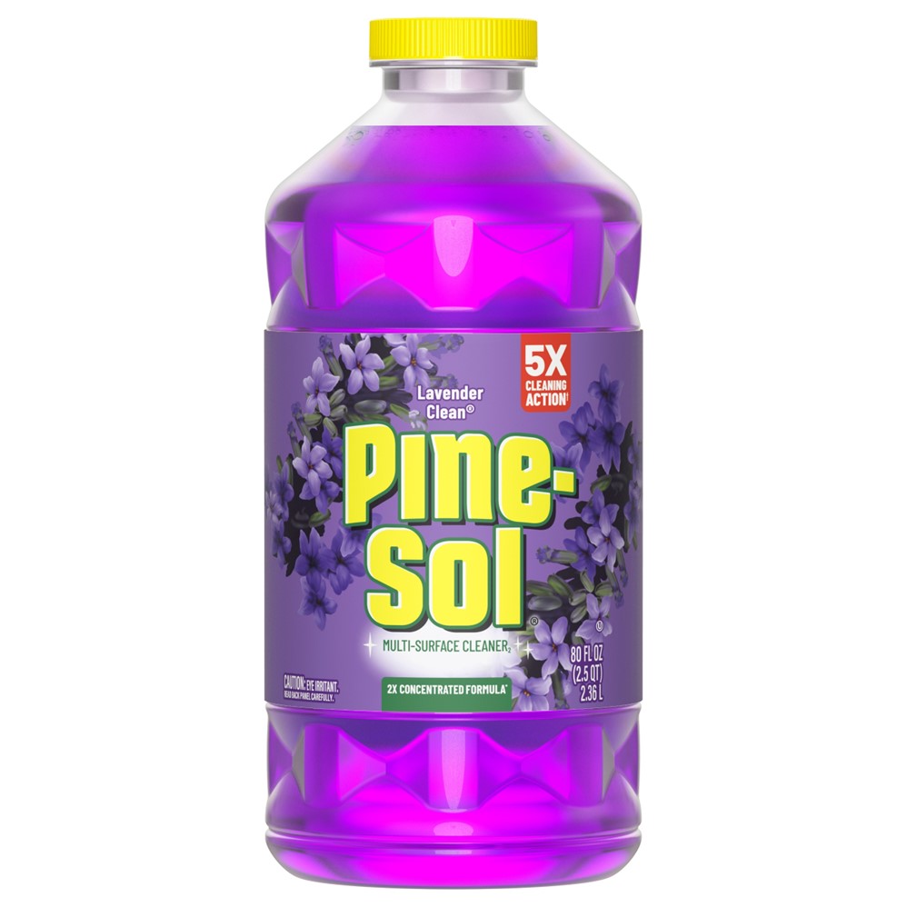 Pine Sol Cleaner Lavender Citric Acid Formula - 80oz/6pk