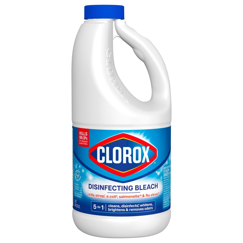 Clorox Bleach Liquid Regular Concentrated - 43oz/6pk