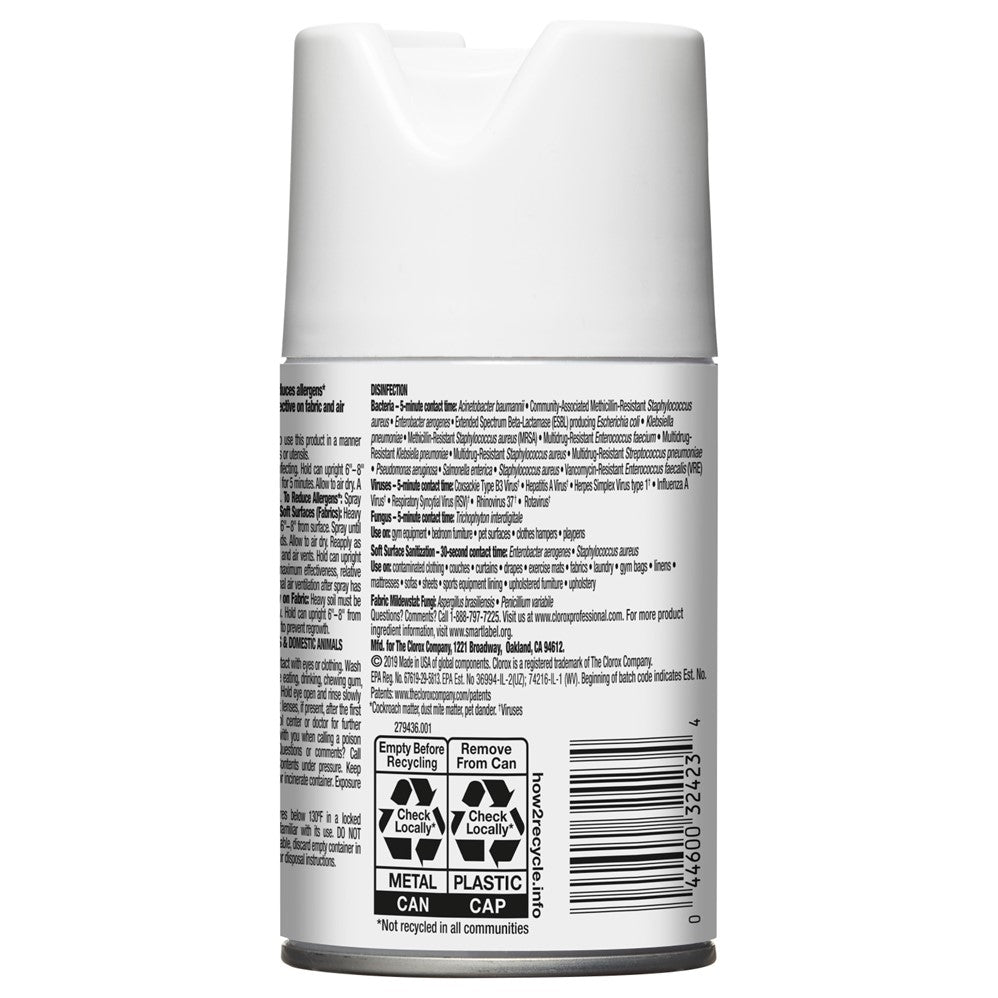 Clorox Fabric Sanitizer Aerosol With Lavender Scent - 5oz/6pk