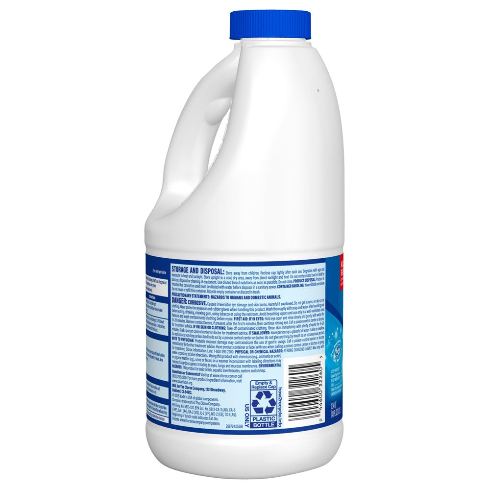 Clorox Bleach Liquid Regular Concentrated - 43oz/6pk