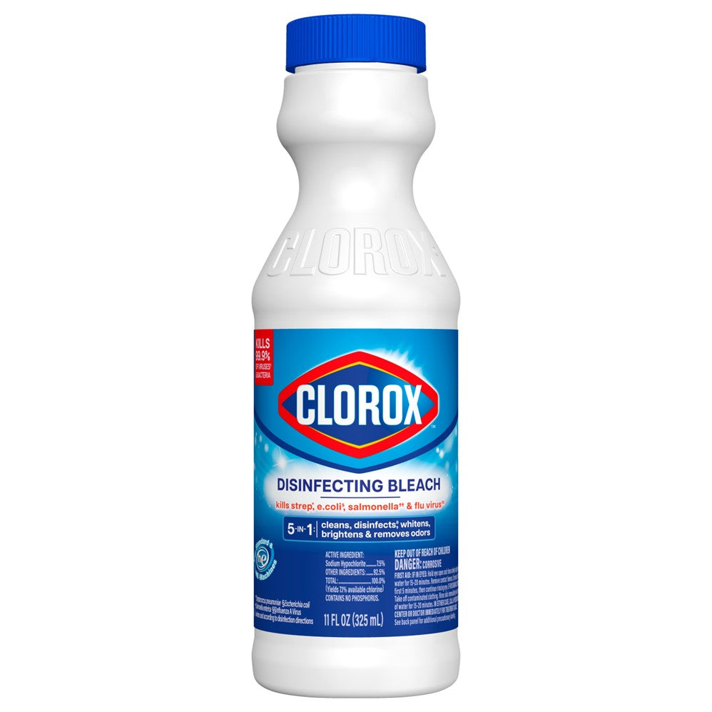 Clorox Bleach Liquid Regular Concentrated - 11oz/28pk