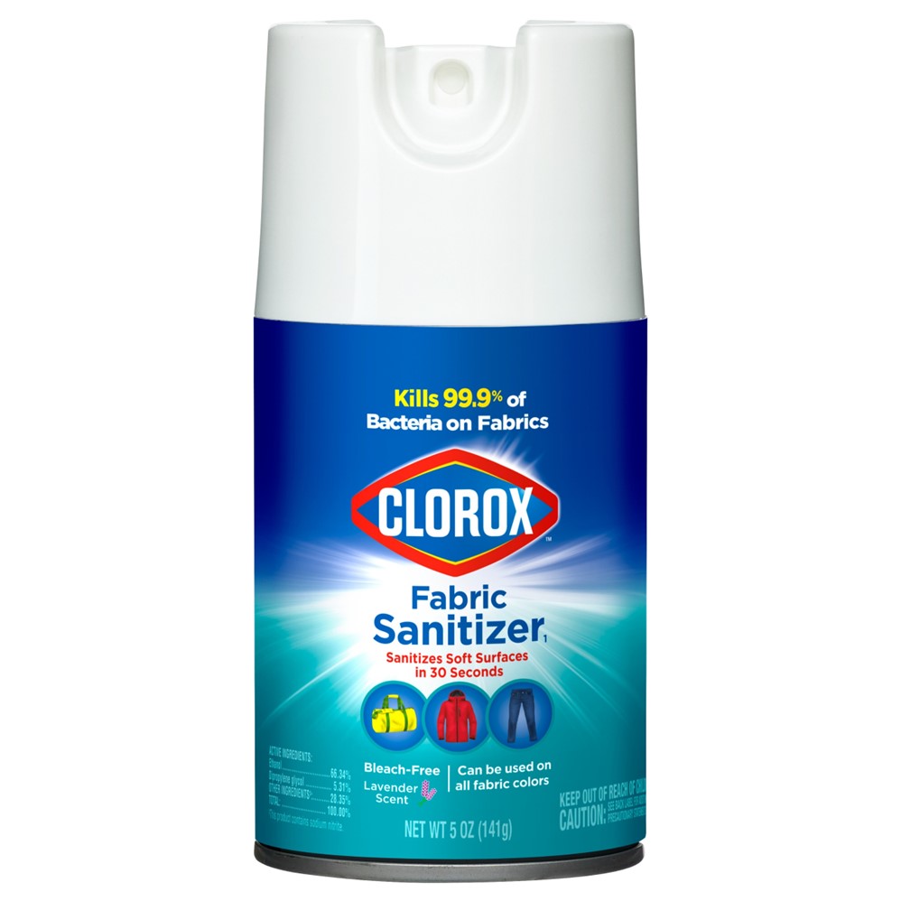 Clorox Fabric Sanitizer Aerosol With Lavender Scent - 5oz/6pk