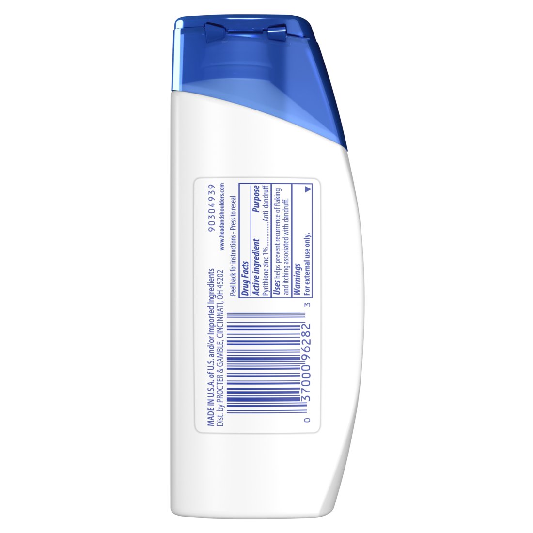 Head and Shoulders Dandruff Shampoo Anti-Dandruff Treatment Classic Clean for Daily Use Paraben Free - 3oz/24pk