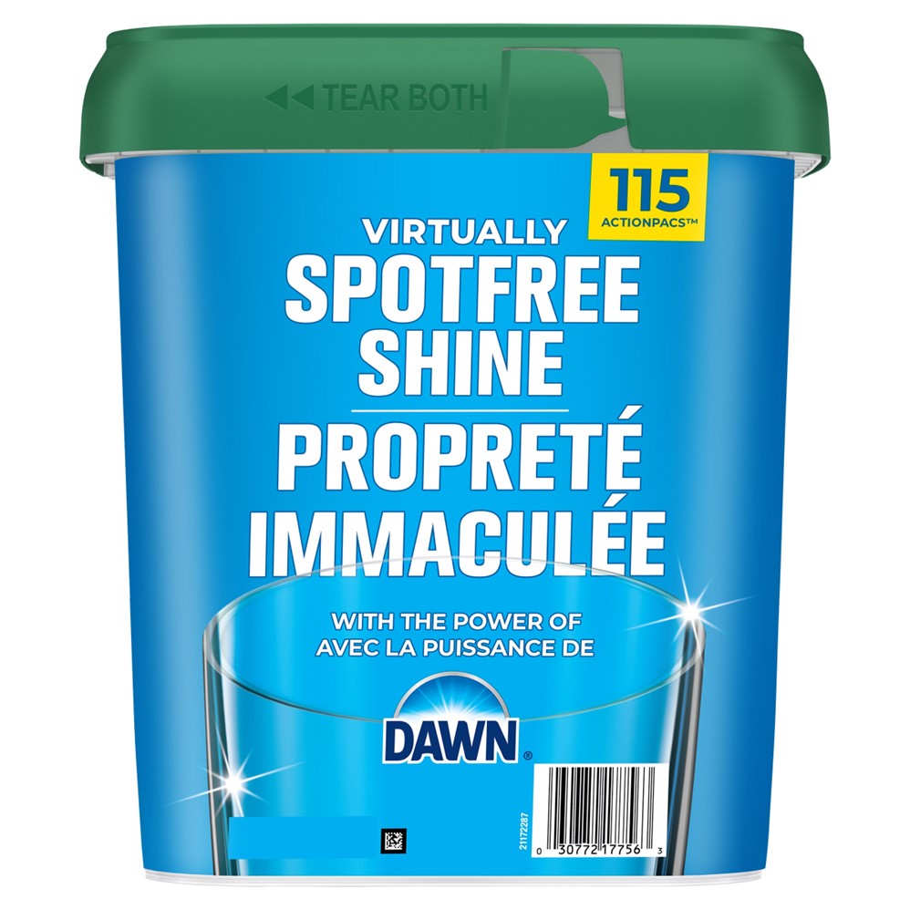 Cascade Power Clean Dishwasher Detergent ActionPacs - 115ct/1pk