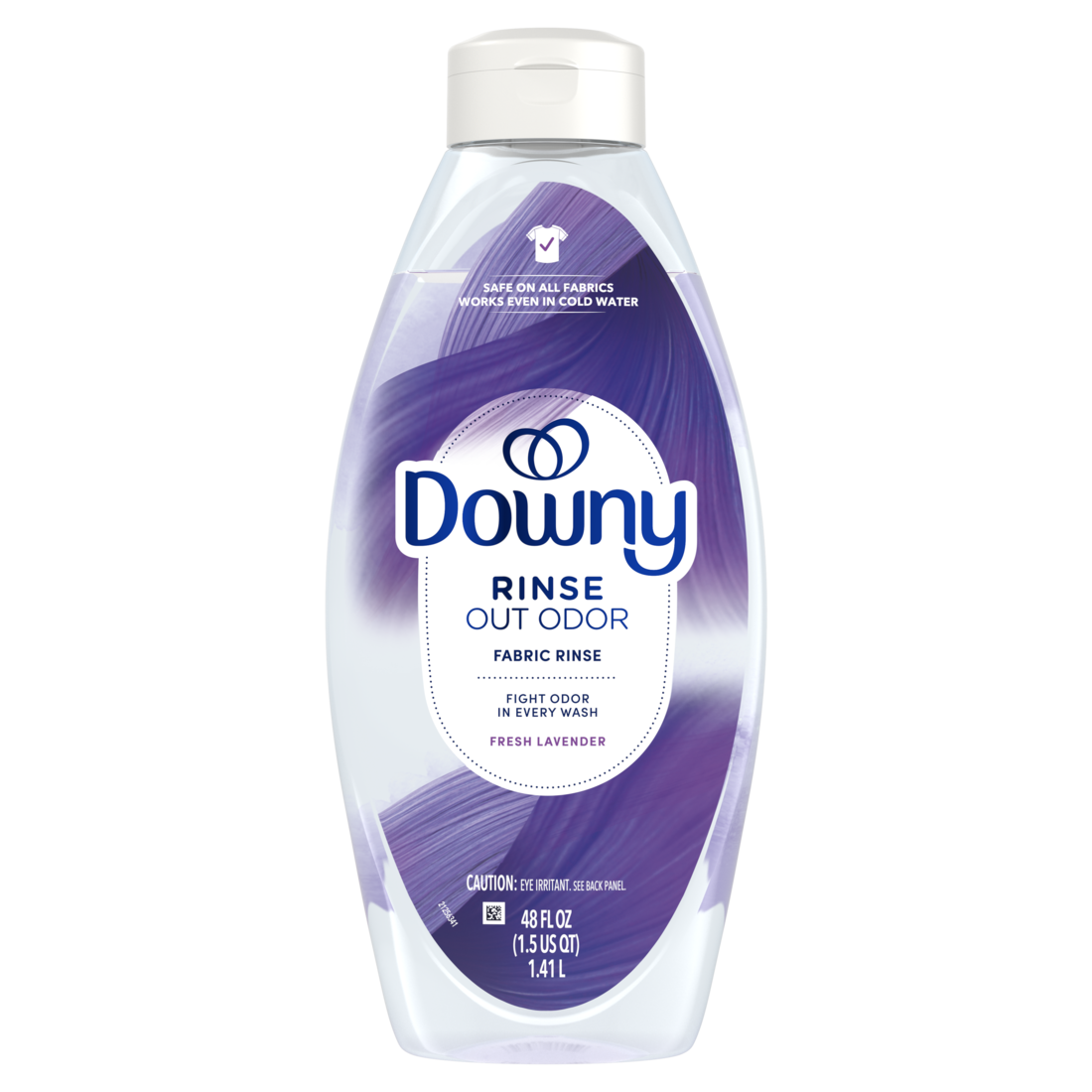 Downy Rinse Laundry Odor Remover Fresh Lavender Scent Fabric Softener And Laundry Odor Removal Rinse - 48oz/4pk