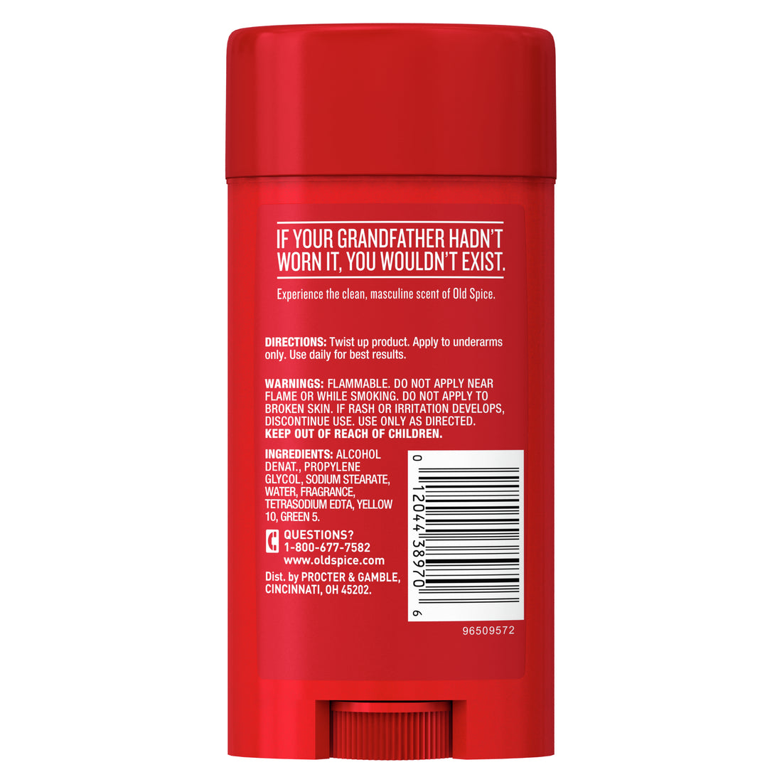 Old Spice Classic Original Scent Deodorant For Men - 3.25oz/12pk