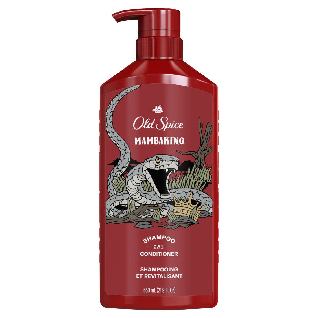 Old Spice Mambaking 2-in-1 Men's Shampoo And Conditioner - 21.9oz/4pk