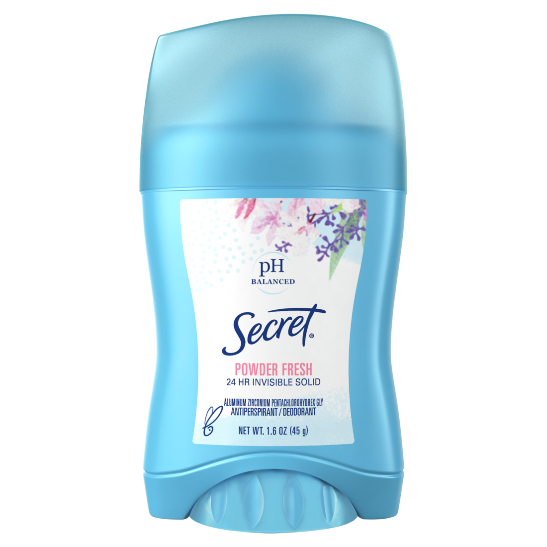 Secret Invisible Solid Antiperspirant And Deodorant Powder Fresh - 1.6oz/12pk