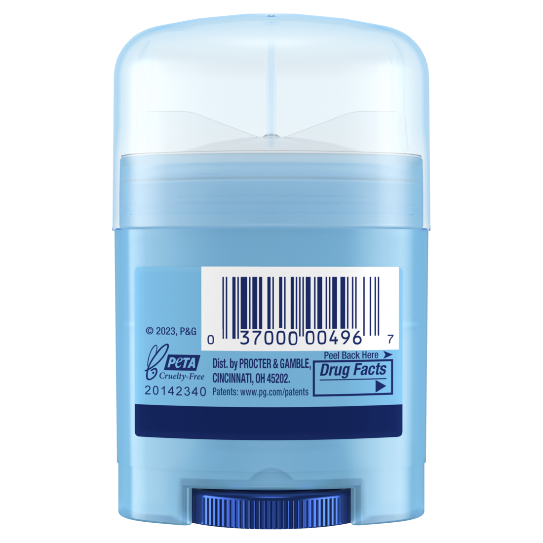 Secret Outlast Invisible Solid Antiperspirant Deodorant For Women Completely Clean Scent - 0.50oz/24pk
