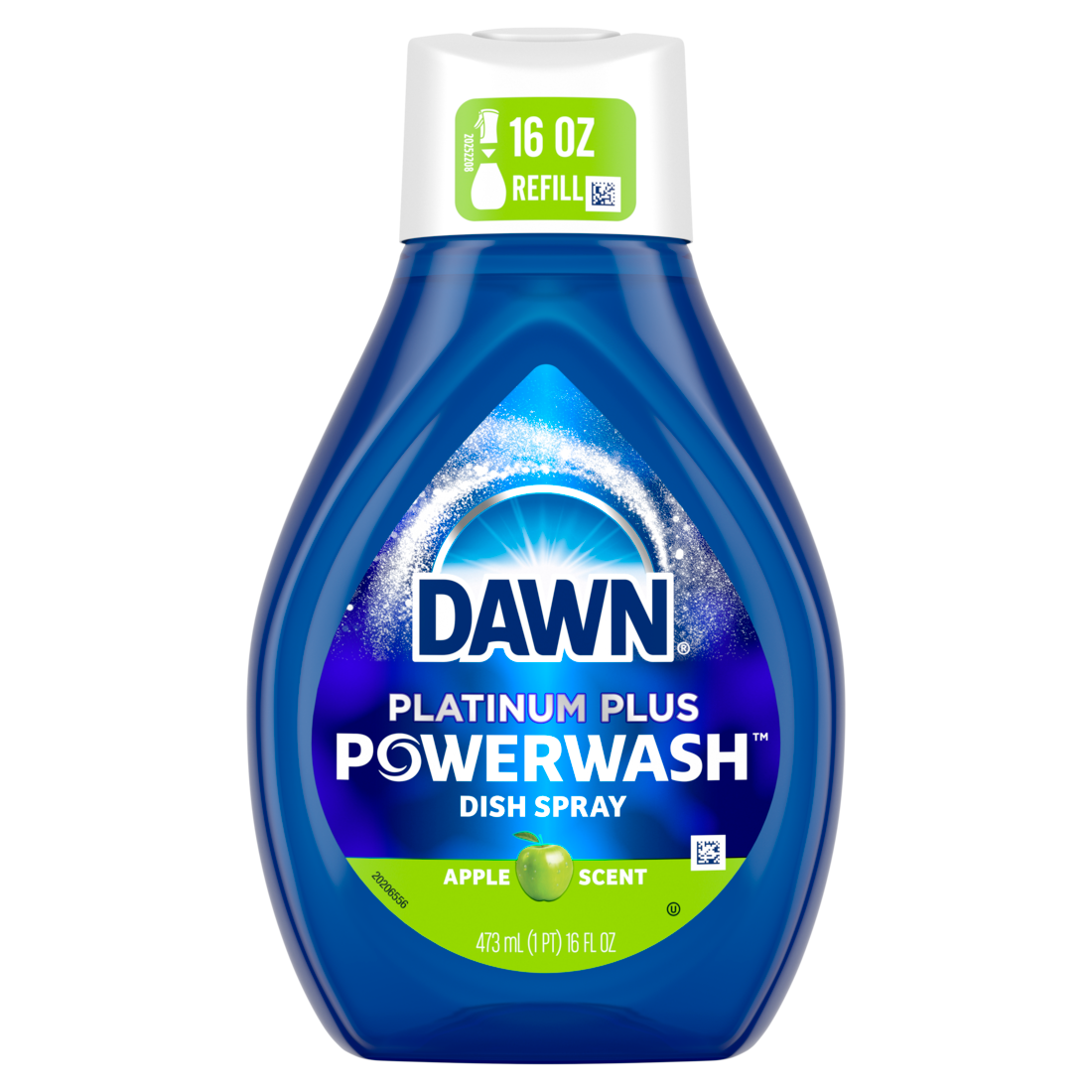 Dawn Powerwash Spray Dish Soap Dishwashing Liquid Apple 1 Refill - 16oz/6pk