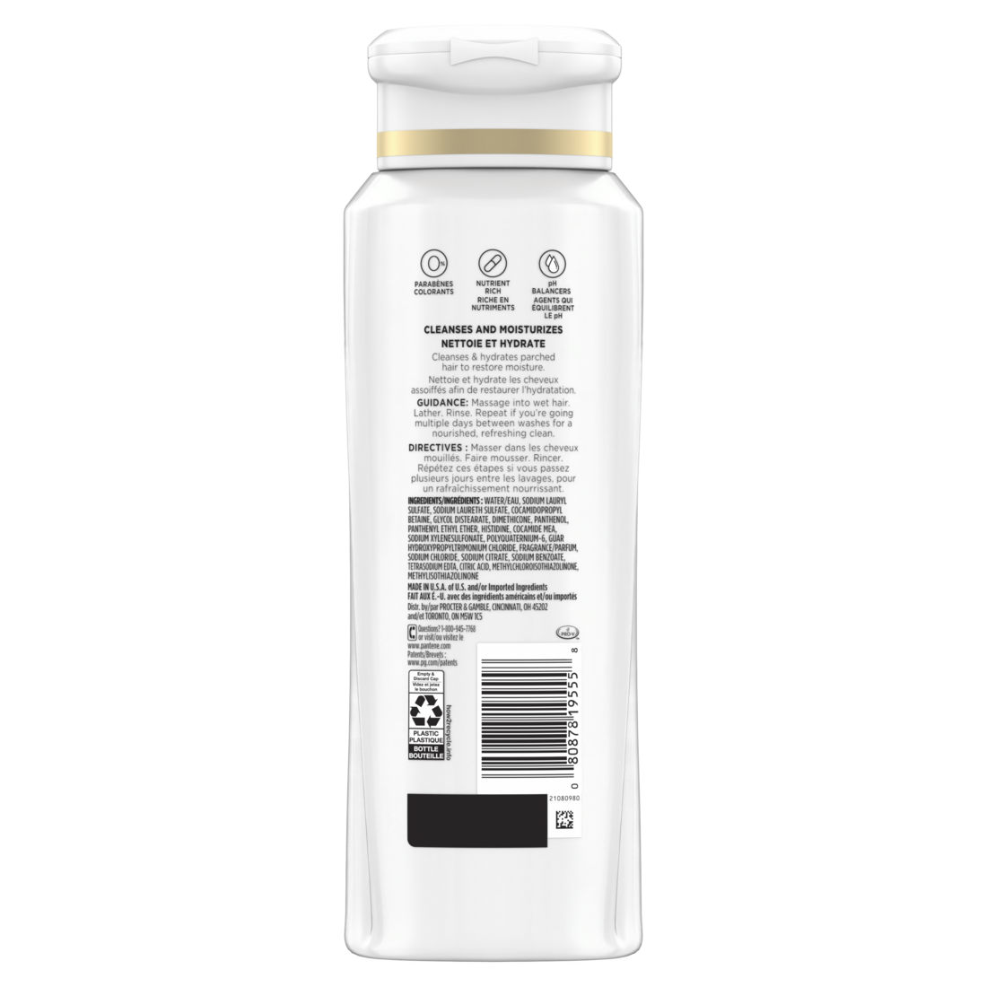 Pantene Daily Moisture Renewal 2-in-1 Shampoo & Conditioner 12.0Oz - 12oz/6pk