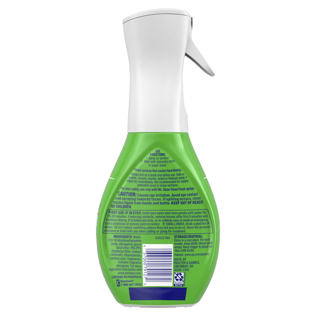 Mr. Clean Clean Freak All Purpose Cleaner Spray Multi-Surface Cleaning Gain Refill - 16oz/6pk