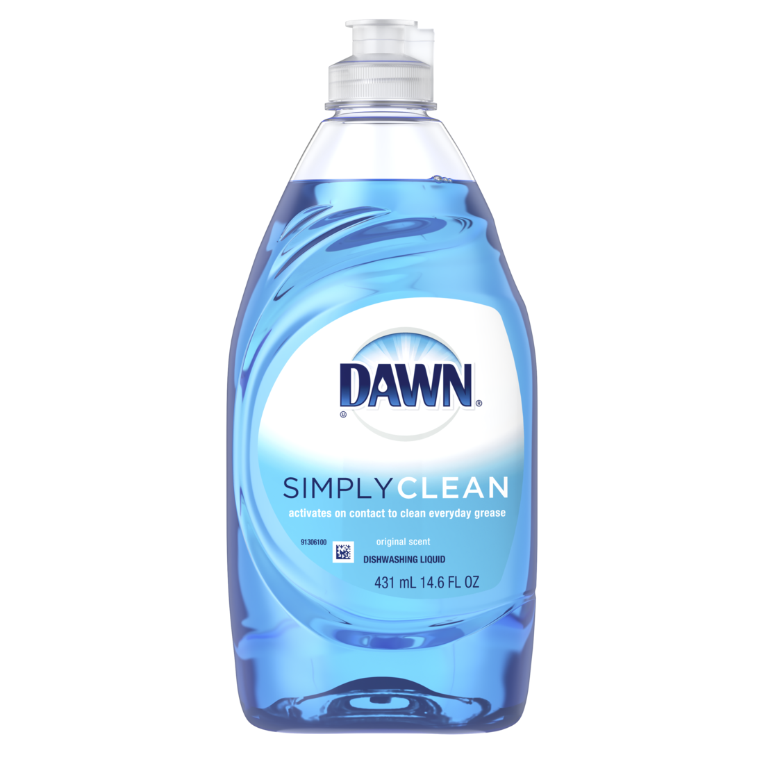 Dawn Non-Concentrated Liquid Dish Soap Dishwashing Liquid Grease Removal Original - 14.6oz/20pk