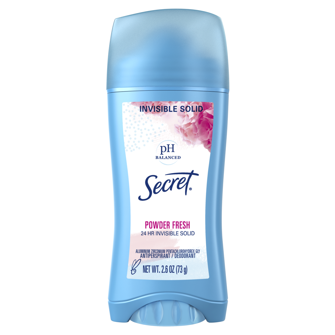 Secret Invisible Solid Antiperspirant And Deodorant Powder Fresh - 2.6oz/12pk