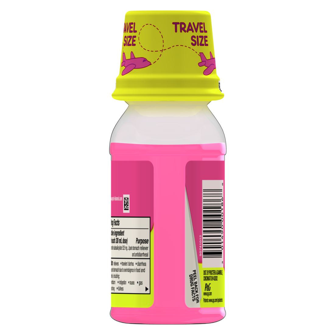 Pepto Bismol Liquid For Nausea Heartburn Indigestion Upset Stomach And Diarrhea - Fast Relief For 5 Symptoms Original Flavor - 3.4oz/12pk