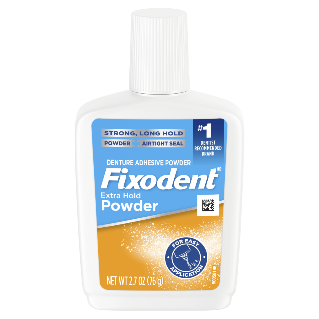 Fixodent Extra Hold Denture Powder Adhesive - 2.7oz/24pk