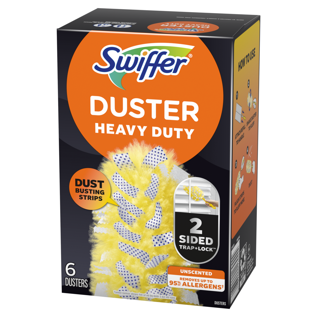 Swiffer Dusters Heavy Duty Multi-Surface Duster Refills For Cleaning Unscented - 6ct/4pk