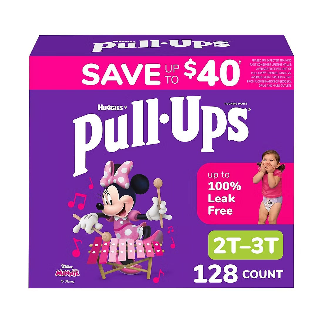 Huggies Pull-Ups Training Pants for Girls Size 2T-3T - 128ct/1pk