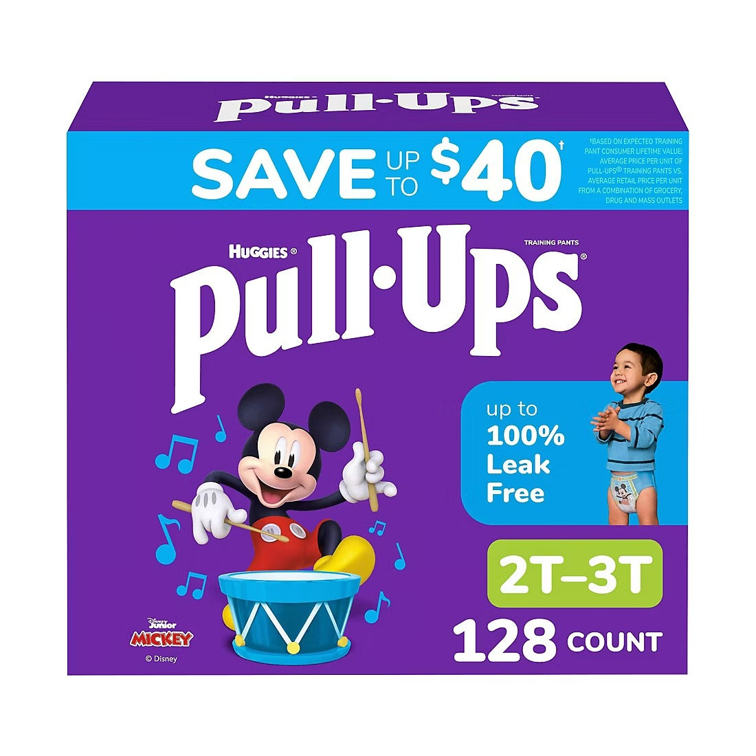 Huggies Pull-Ups Training Pants for Boys Size 2T-3T - 128ct/1pk