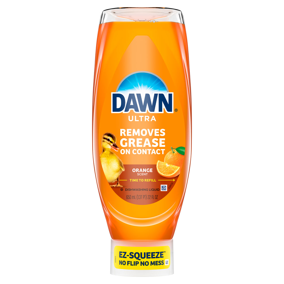Dawn UltraEZ Squeeze Dish Soap Dishwashing Liquid Orange - 22oz/8pk