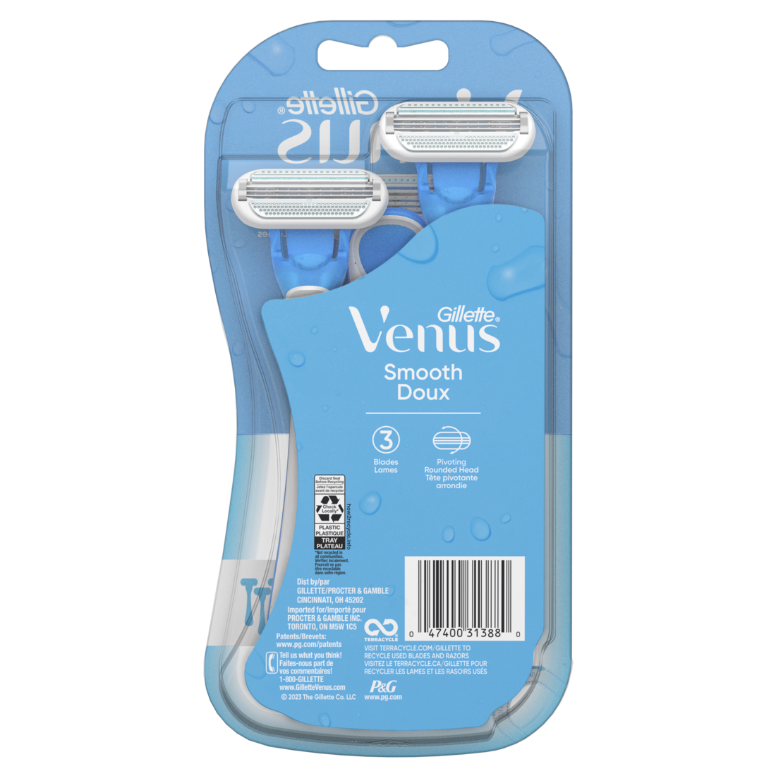 Gillette Venus Oceana Women's Disposable Razor - 3ct/8pk