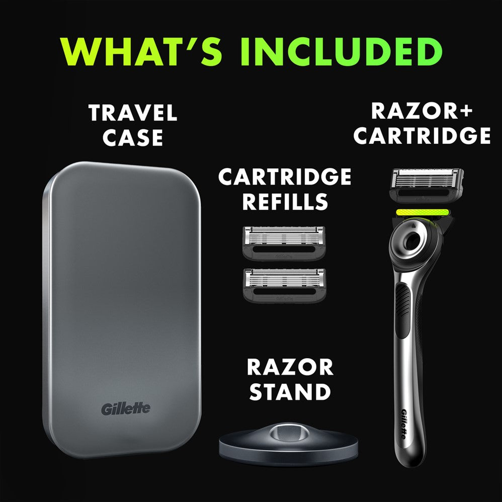 GilletteLabs Exfoliating Razor Travel Pack - 3ct/24pk