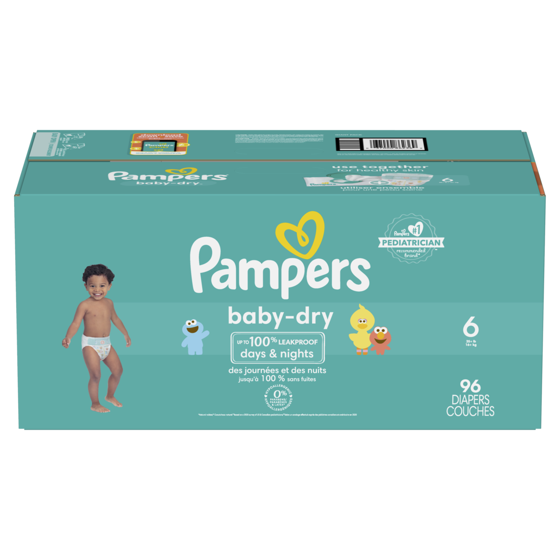 Pampers Baby Dry Size 6 Giant Pack - 96ct/1pk