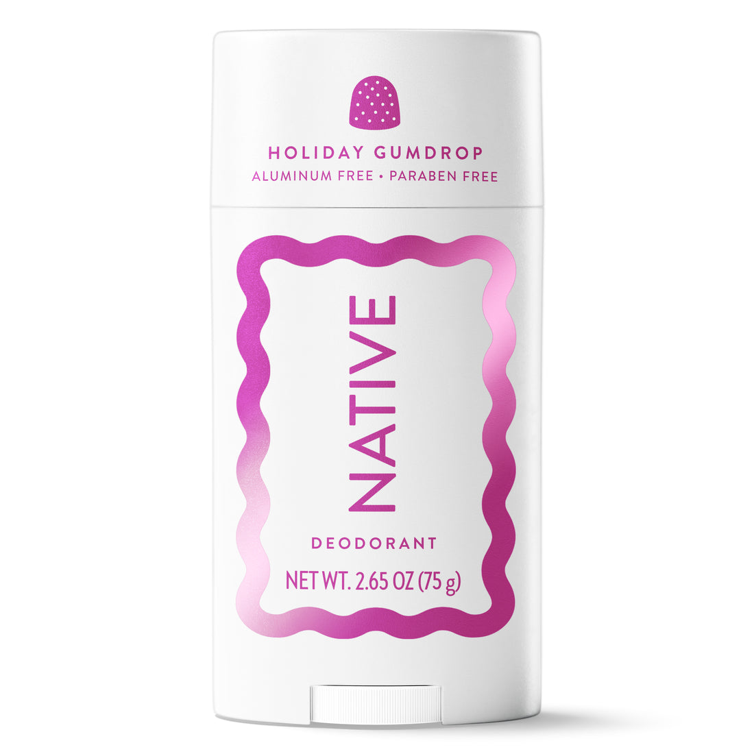 Native Limited Edition Holiday Gumdrop Deodorant - 2.65oz/12pk