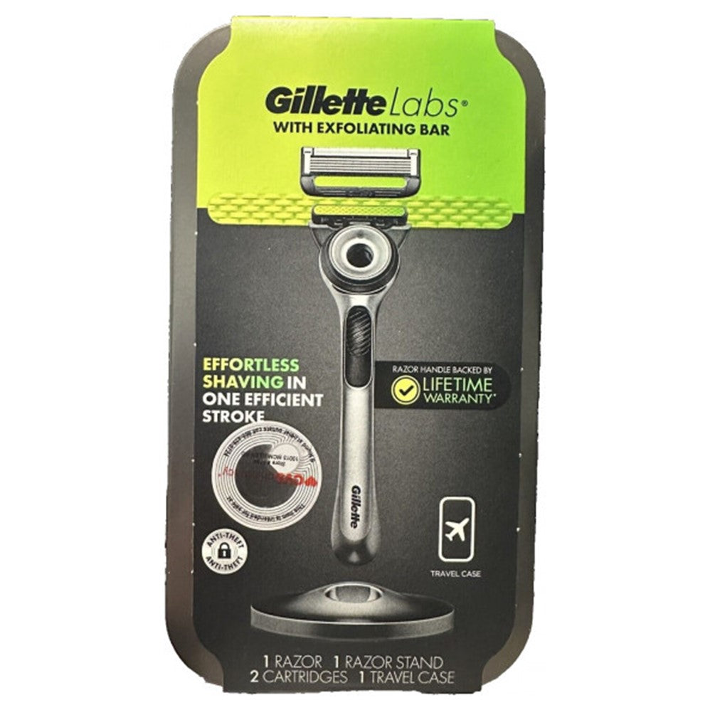GilletteLabs Exfoliating Razor Travel Pack - 2ct/24pk