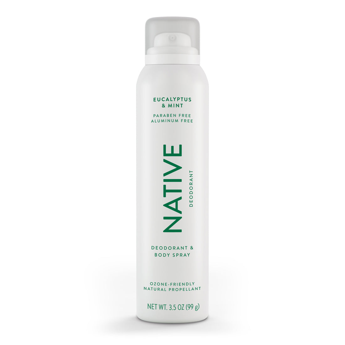 Native Eucalyptus & Mint Whole Body Spray Deodorant - 3.5oz/12pk