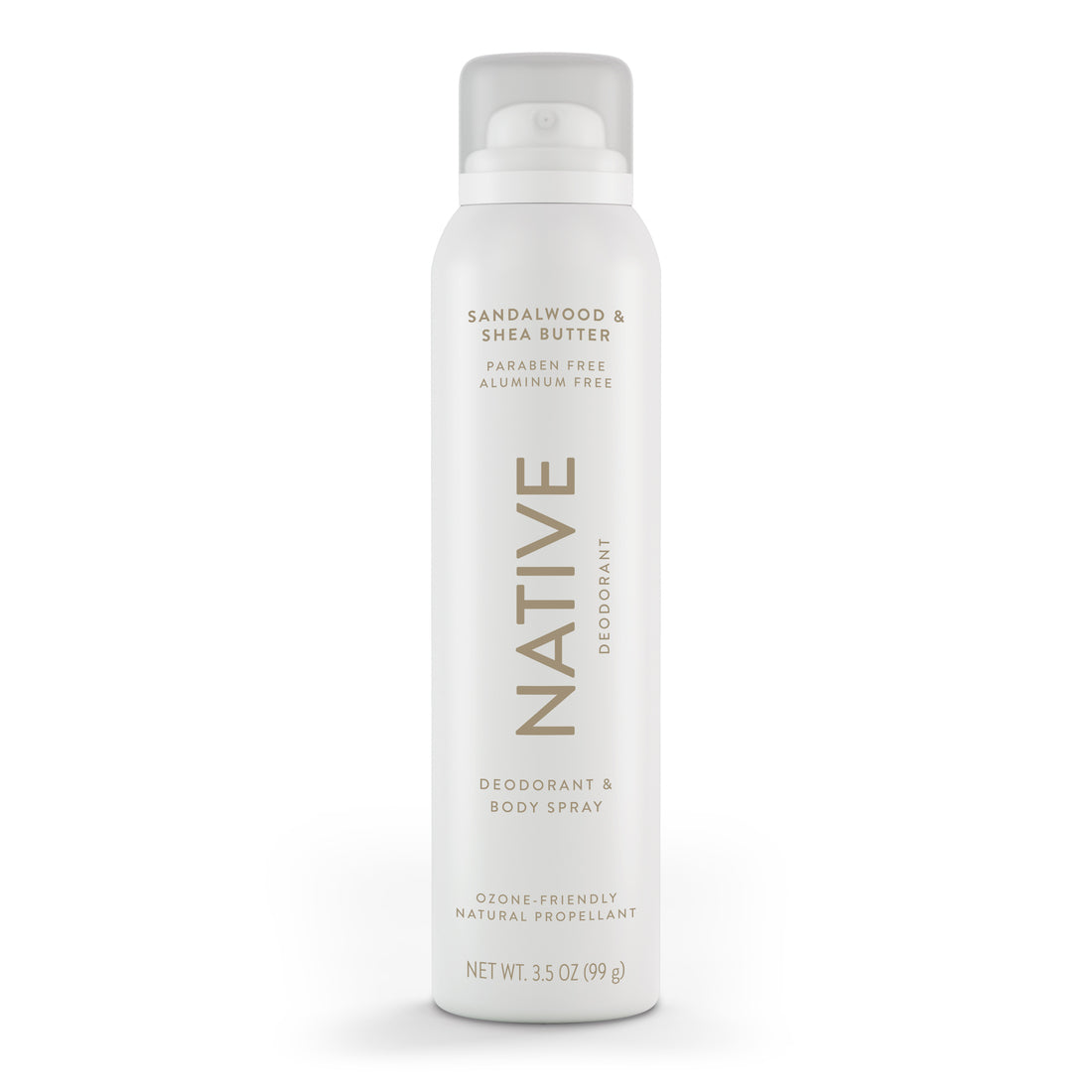 Native Deodorant Spray Sandalwood & Shea Butter - 3.5oz/12pk