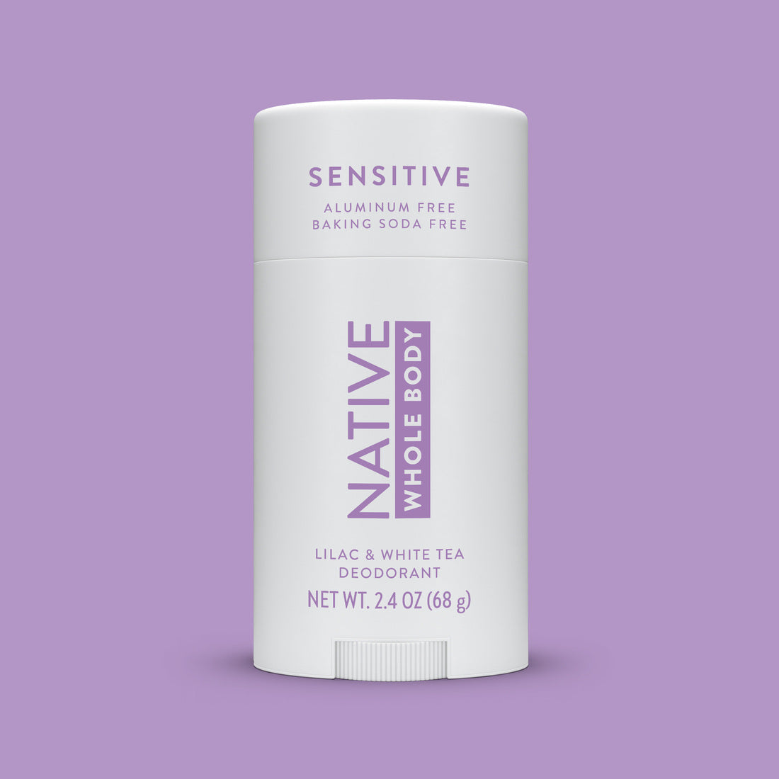 Native Whole Body Sensitive Deodorant Lilac & White Tea - 2.4oz/12pk