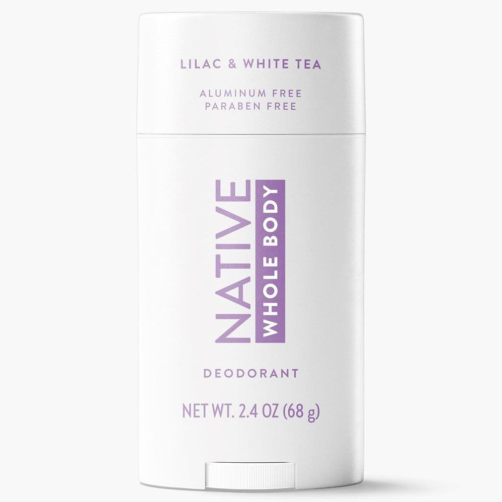 Native Lilac & White Tea Sensitive Whole Body Deodorant - 2.4oz/12pk