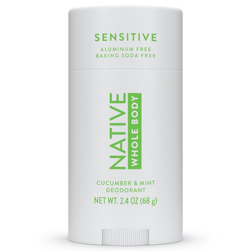 Native Cucumber & Mint Sensitive Whole Body Deodorant - 2.4oz/12pk