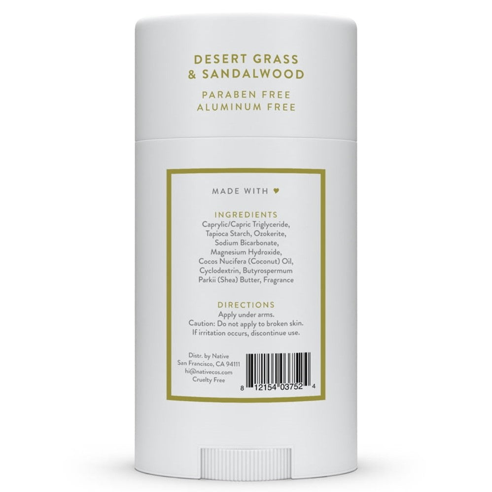 Native Desert Grass & Sandalwood Deodorant - 2.65oz/12pk