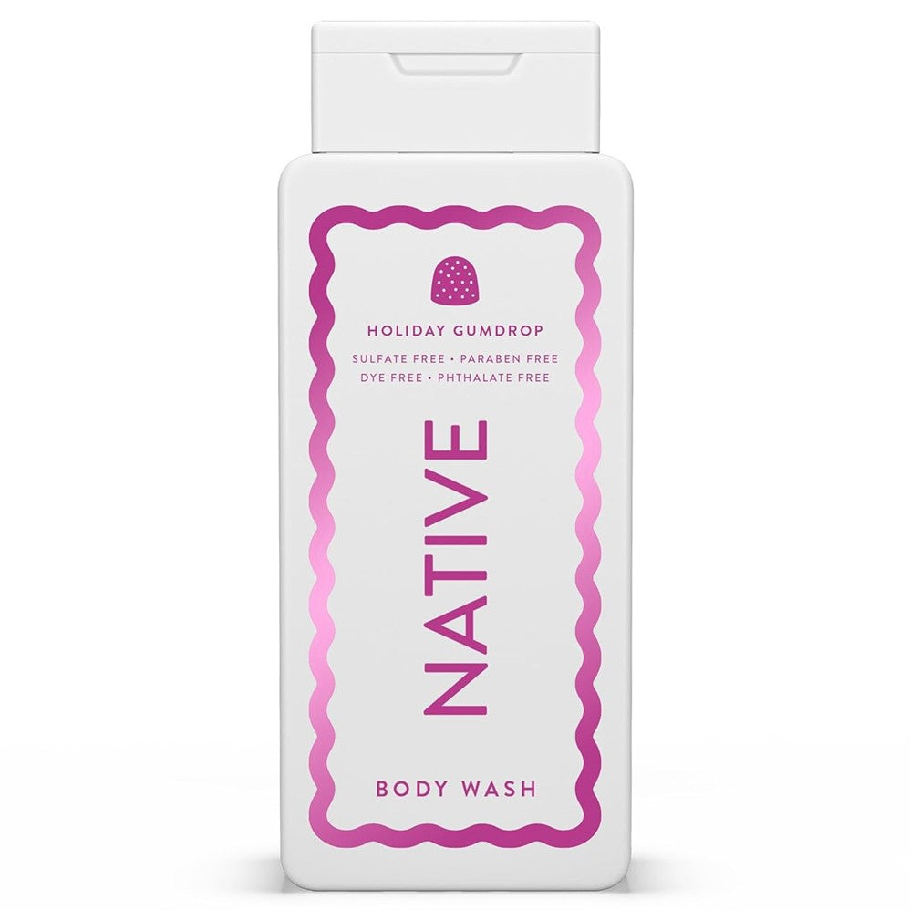 Native Holiday Gumdrop Body Wash - 18oz/6pk