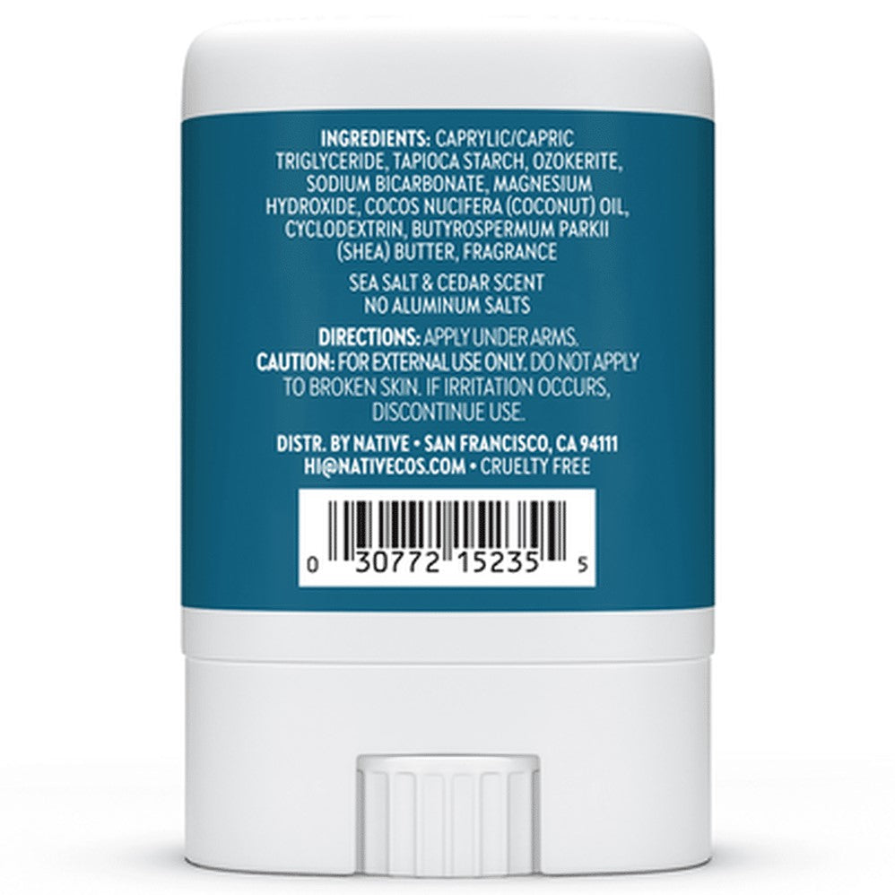 Native Sea Salt & Cedar Deodorant - 0.35oz/24pk