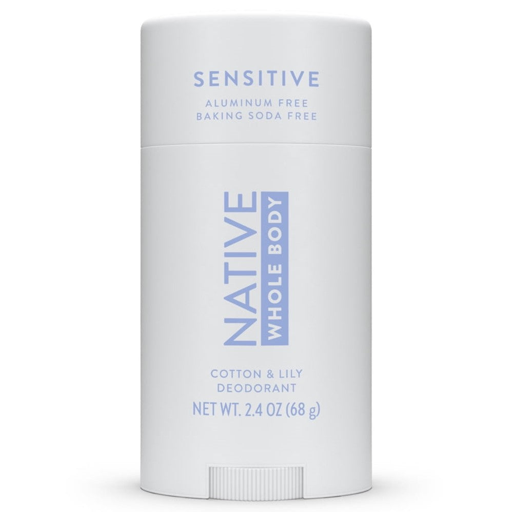 Native Cotton & Lily Sensitive Whole Body Deodorant - 2.4oz/12pk