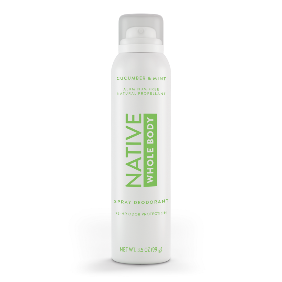 Native Cucumber & Mint Whole Body Spray Deodorant - 3.5oz/12pk