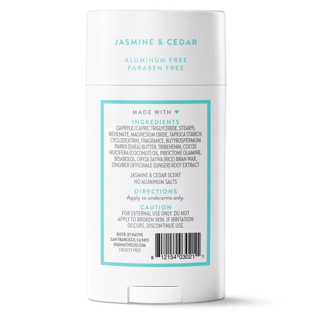 Native Jasmine & Cedar Deodorant - 2.65oz/12pk