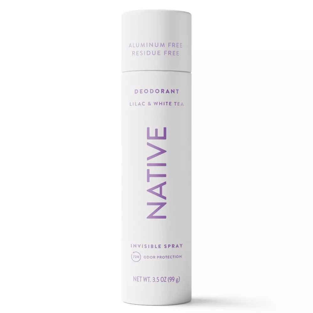 Native Lilac & White Tea Spray Deodorant - 3.5oz/12pk
