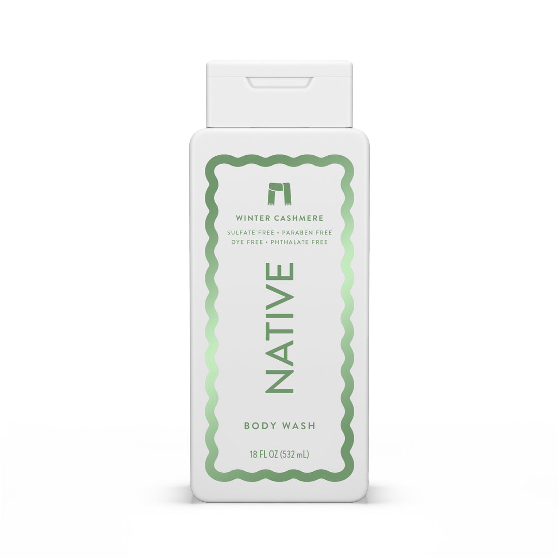 Native Limited Edition Winter Cashmere Body Wash - 18oz/6pk
