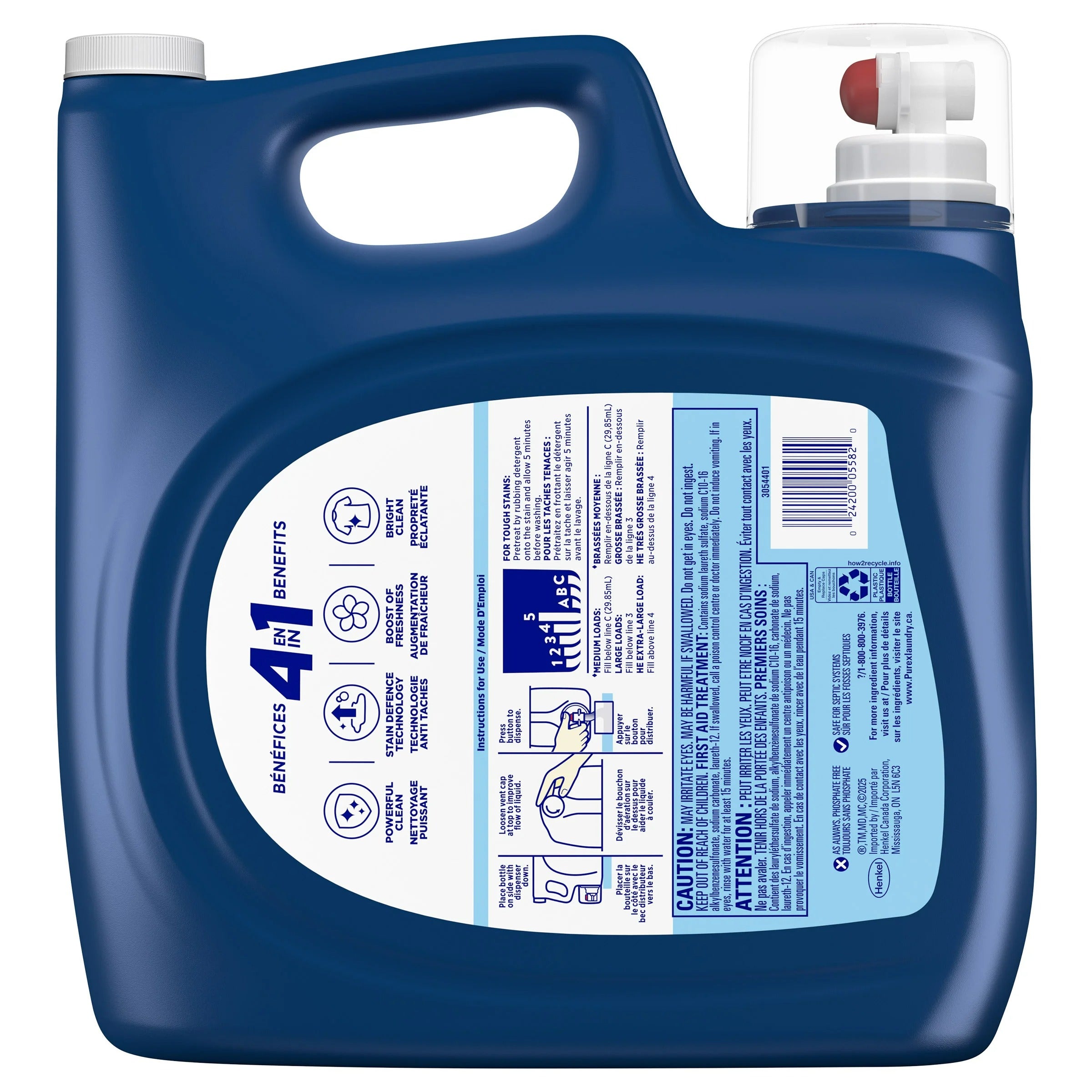 Purex After The Rain Ultra Concentrated Laundry Detergent 250 Wash Loads 7.5 L - 253.6oz/2pk