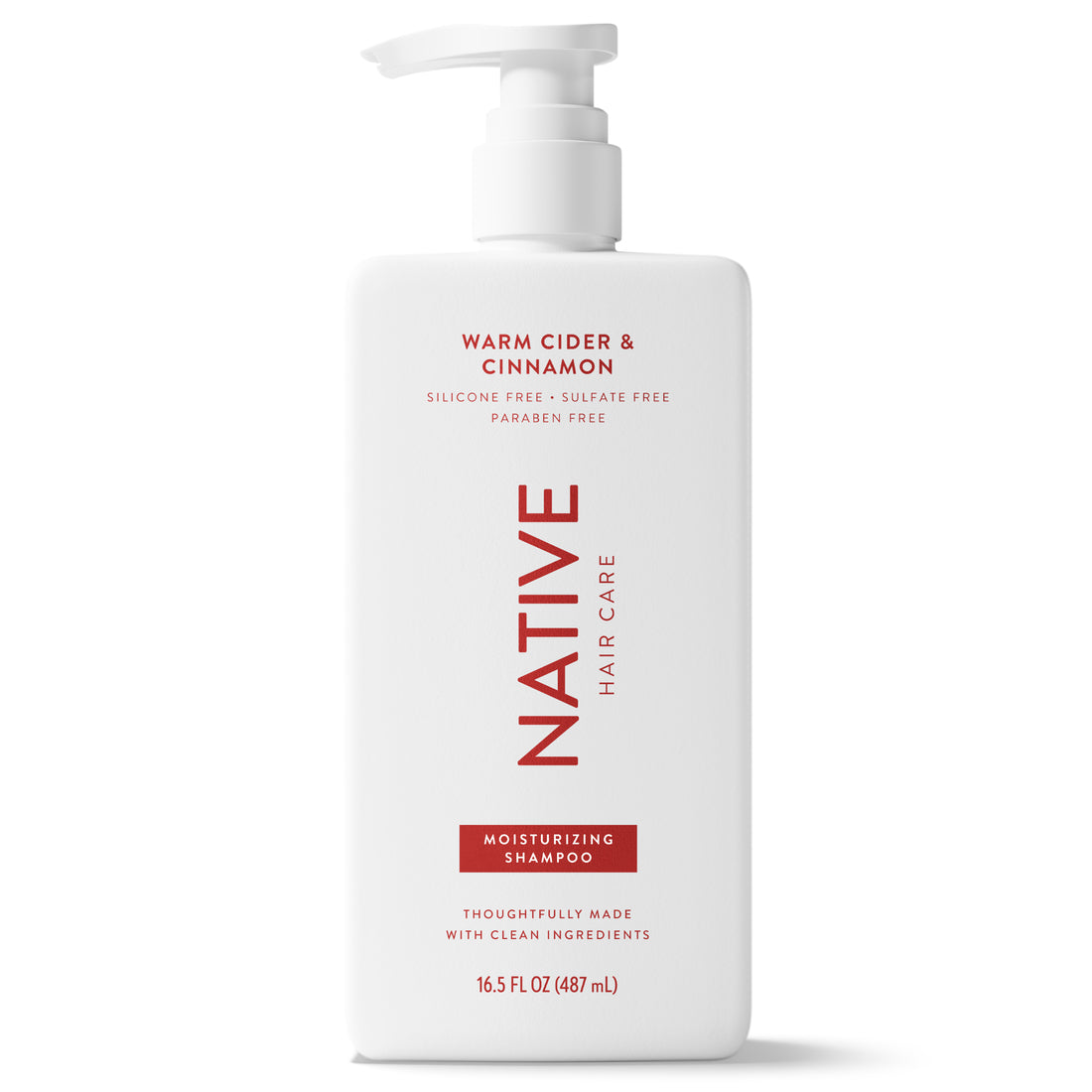Native Moisturizing Shampoo Warm Cider & Cinnamon - 16.5oz/6pk