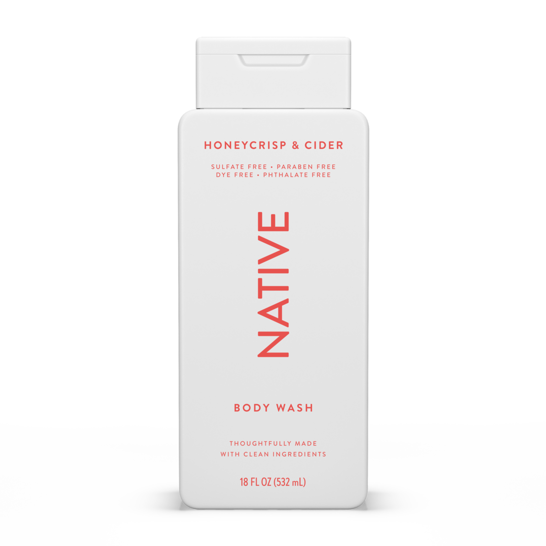 Native Honeycrisp & Cedar Body Wash - 18oz/6pk